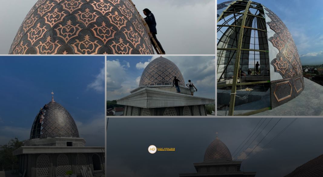 Kubah Masjid Tembaga