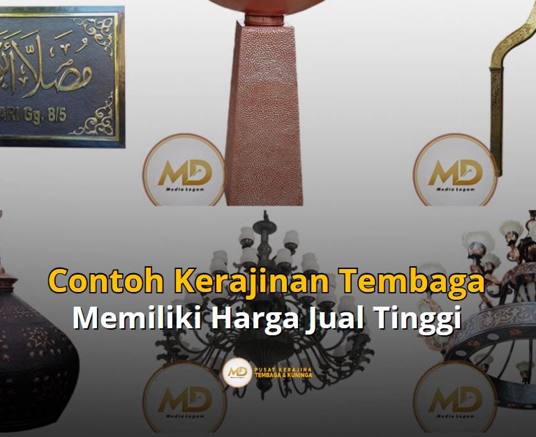 contoh kerajinan tembaga