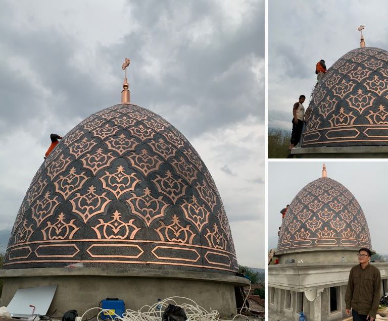 kubah tembaga