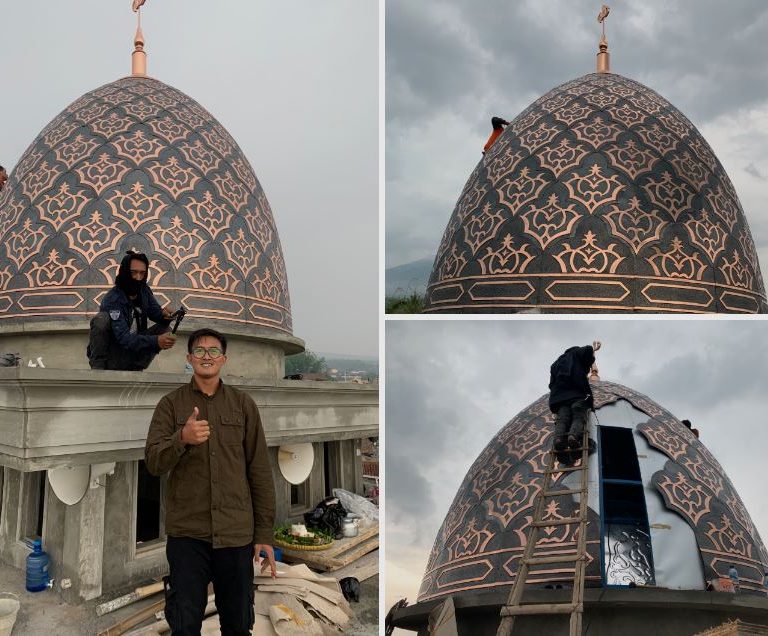 Kubah Tembaga Ukir