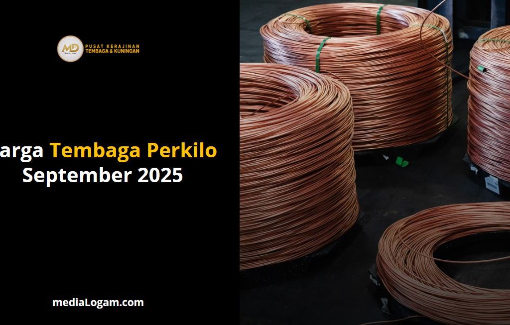harga tembaga perkilo september 2025