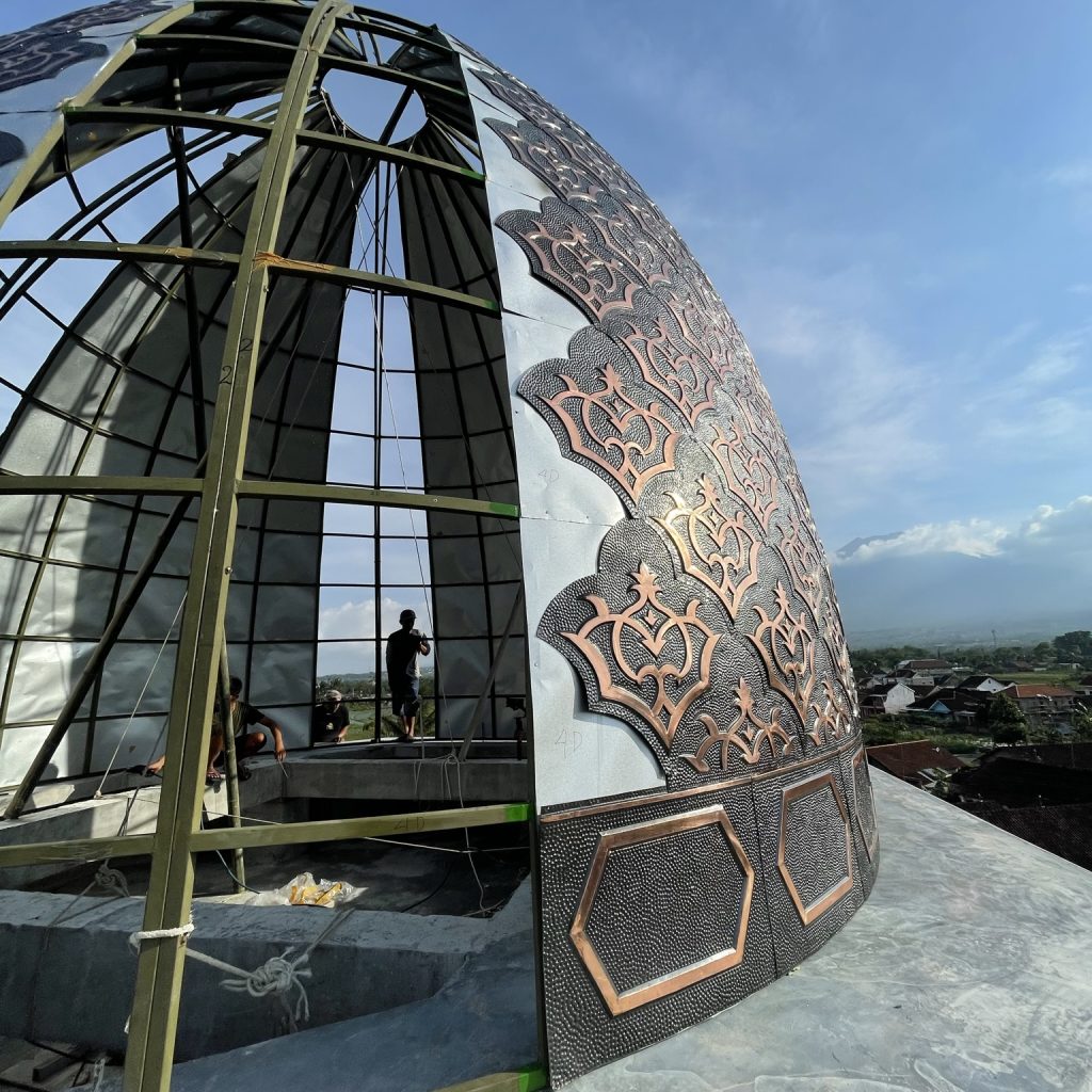 kubah tembaga 14