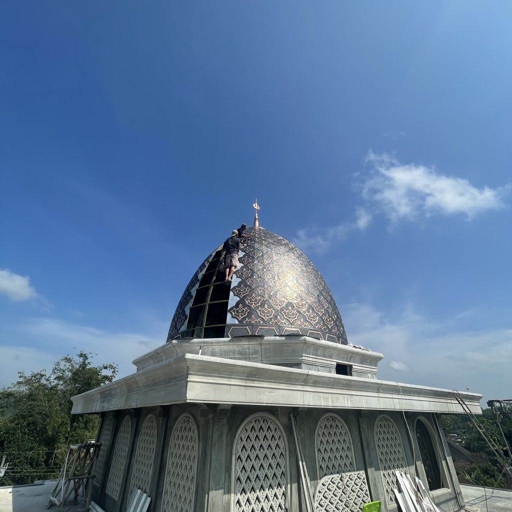 kubah tembaga 21