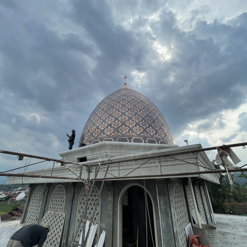kubah tembaga