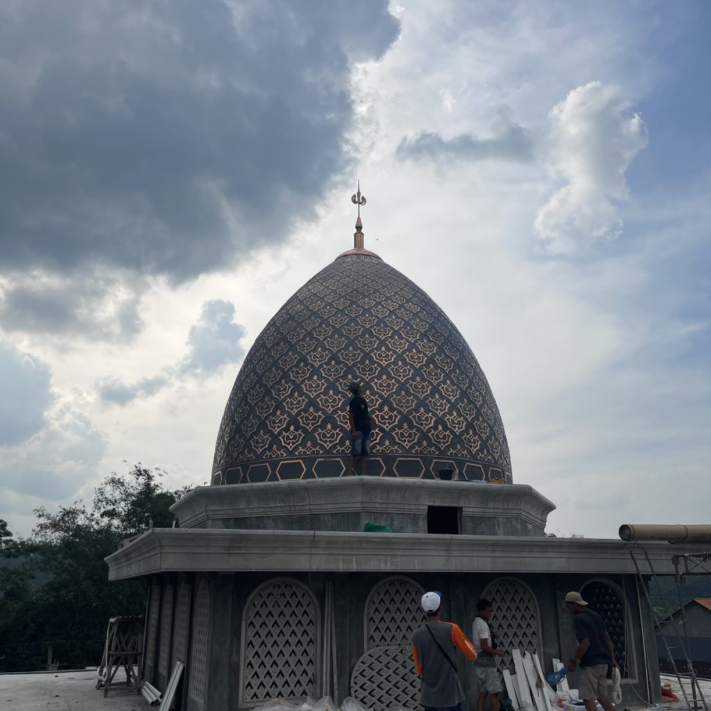 kubah tembaga