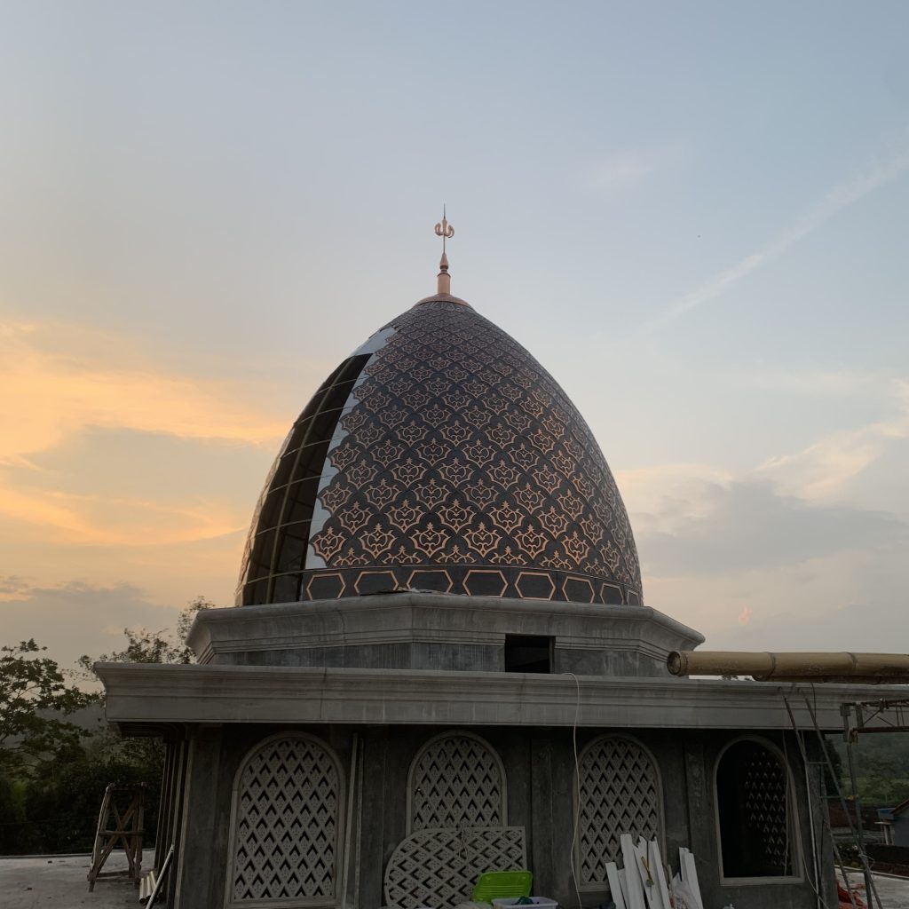 kubah tembaga