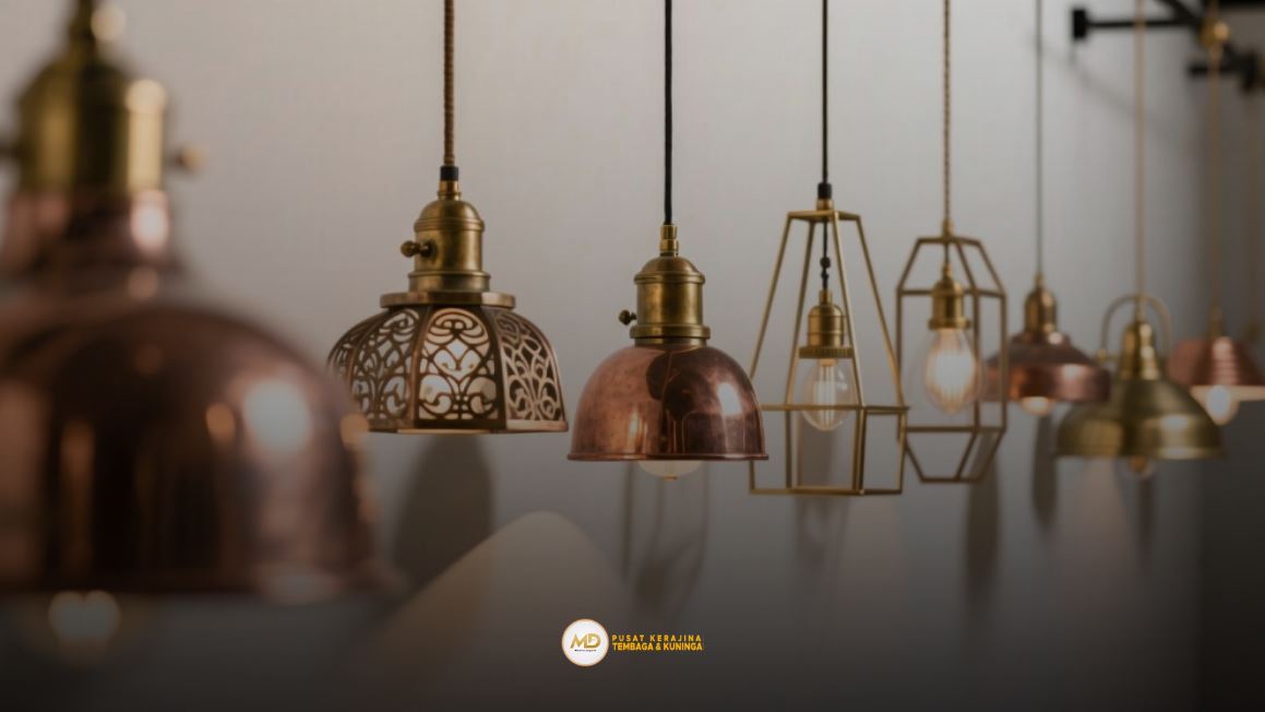 (Bisa Custom) Jual Lampu Gantung Tembaga Terbaik 5 Harga Lampu Gantung