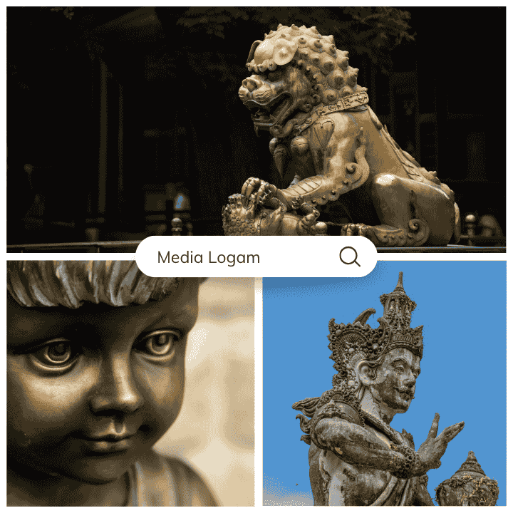 20 Contoh Kerajinan dari Logam yang Bernilai Tinggi kalau Dijual 4 1. Patung Tembaga Artistik