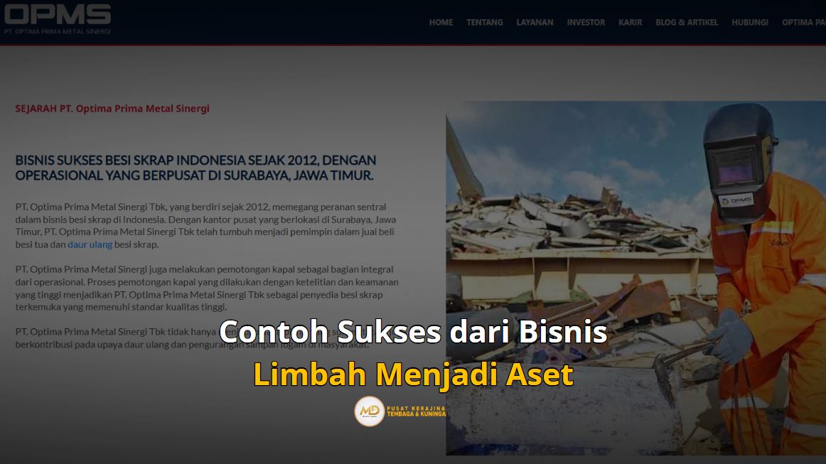 Bisnis Limbah Menjadi Aset