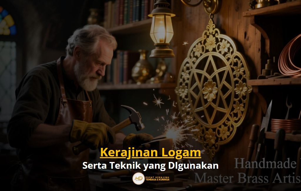 contoh kerajinan logam