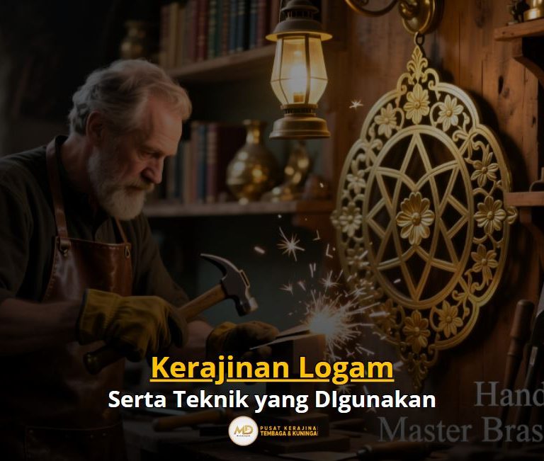contoh kerajinan logam