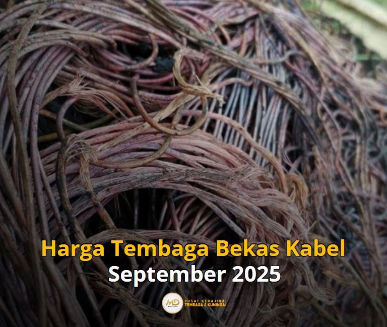 Harga Tembaga Bekas Kabel September 2025
