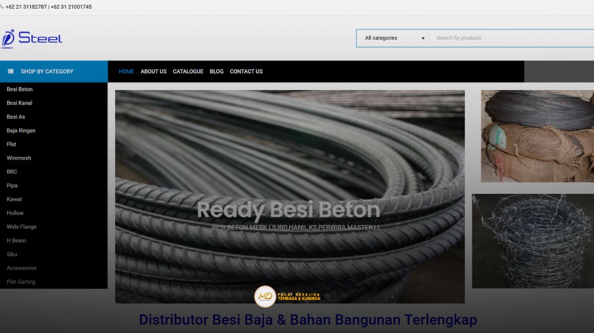supplier besi beton