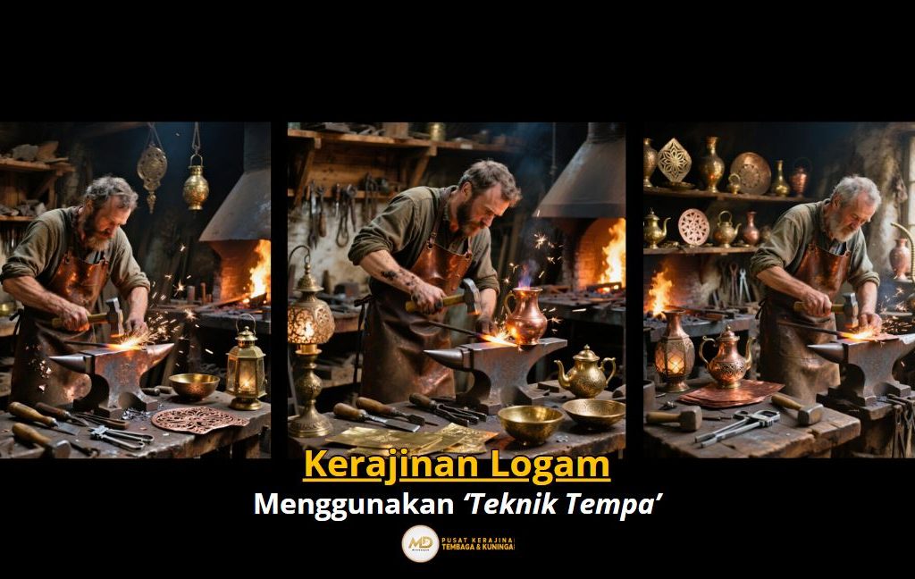 Kerajinan Logam dengan Teknik Tempa