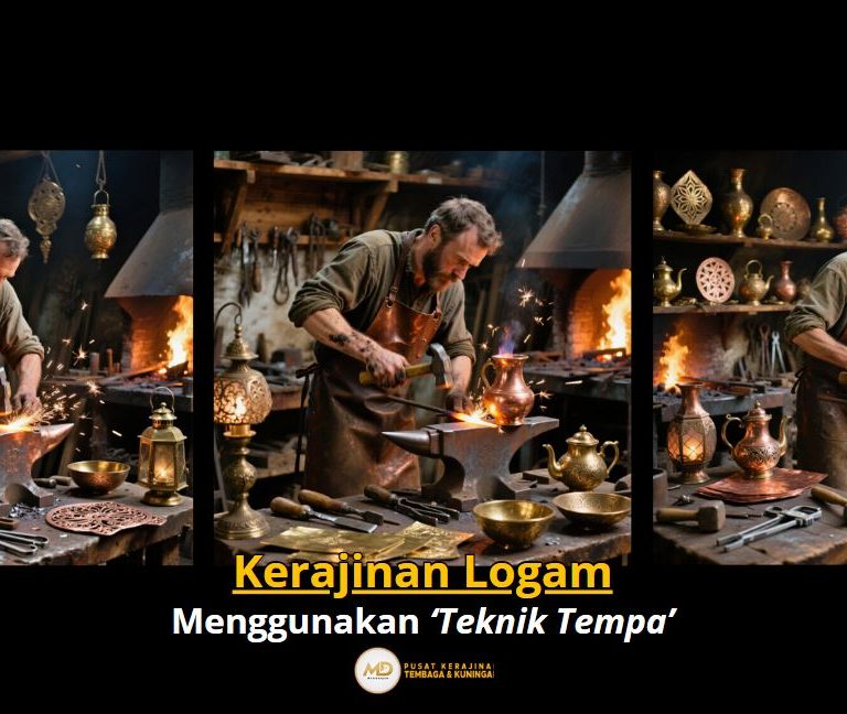 Kerajinan Logam dengan Teknik Tempa