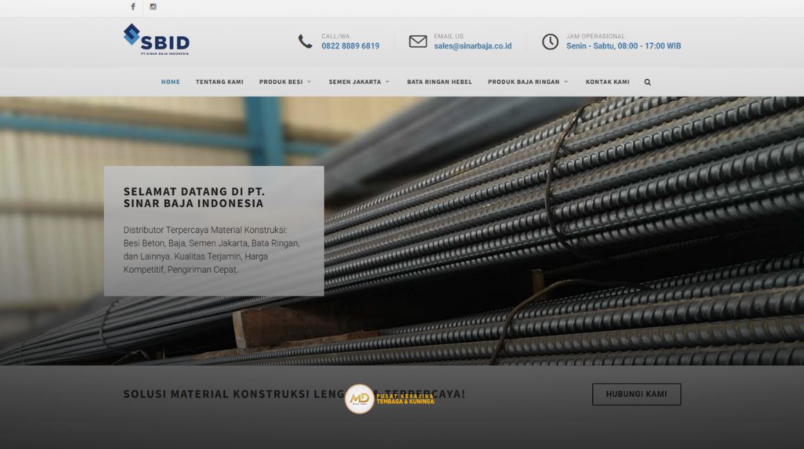 supplier besi beton