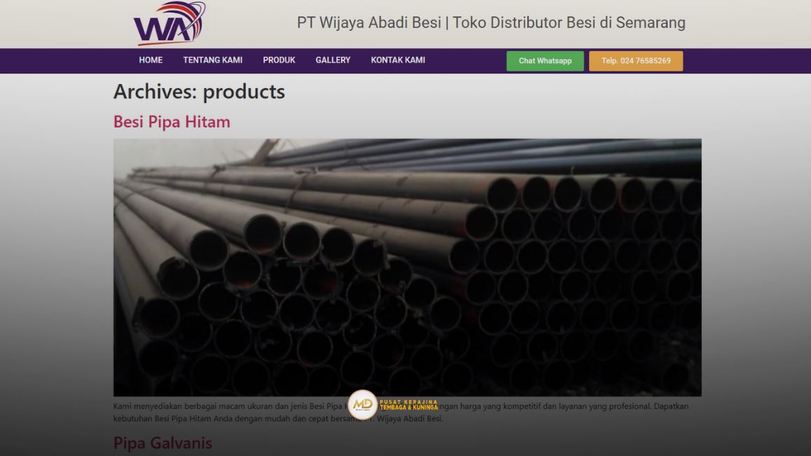 supplier besi beton