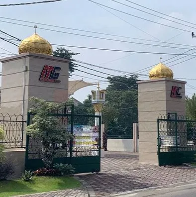 kubah kecil bahan kuningan