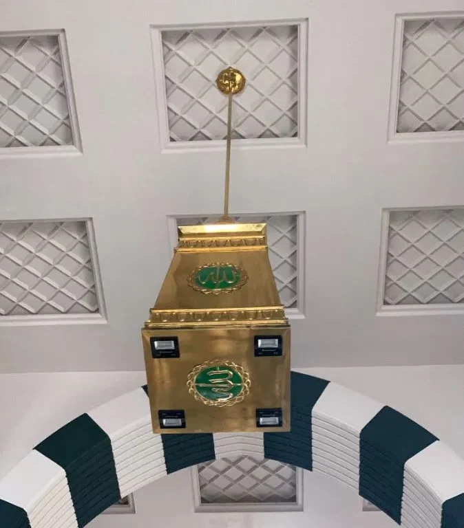 Lampu gantung kotak model masjid nabawi