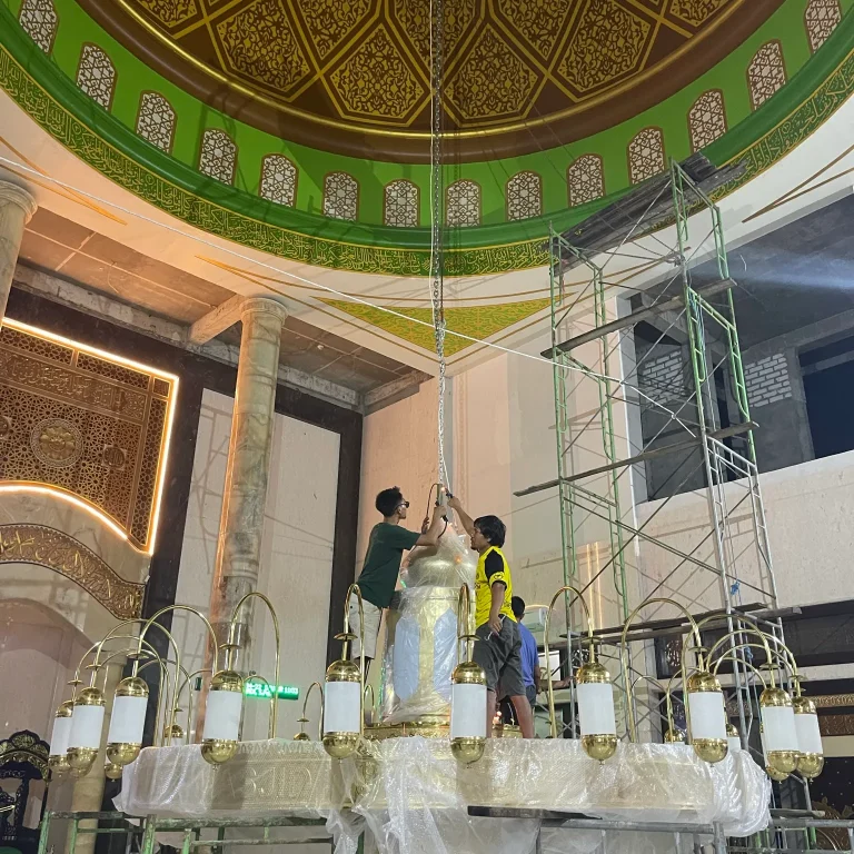 Model lampu gantung nabawi