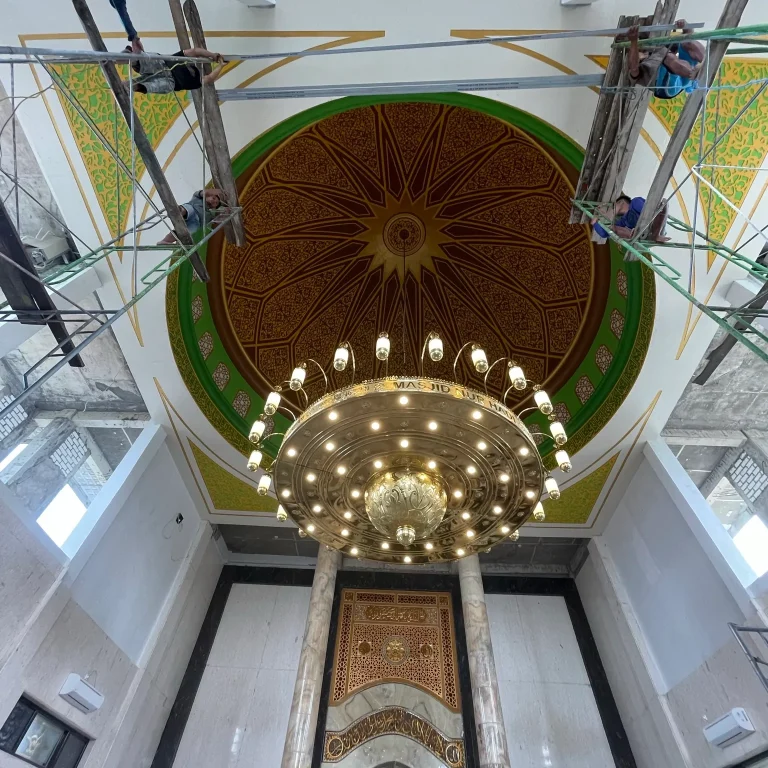 lampu gantung nabawi