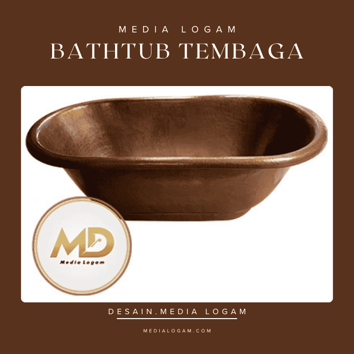 Bak Mandi Tembaga Klasik – Finishing Bronze Hangat