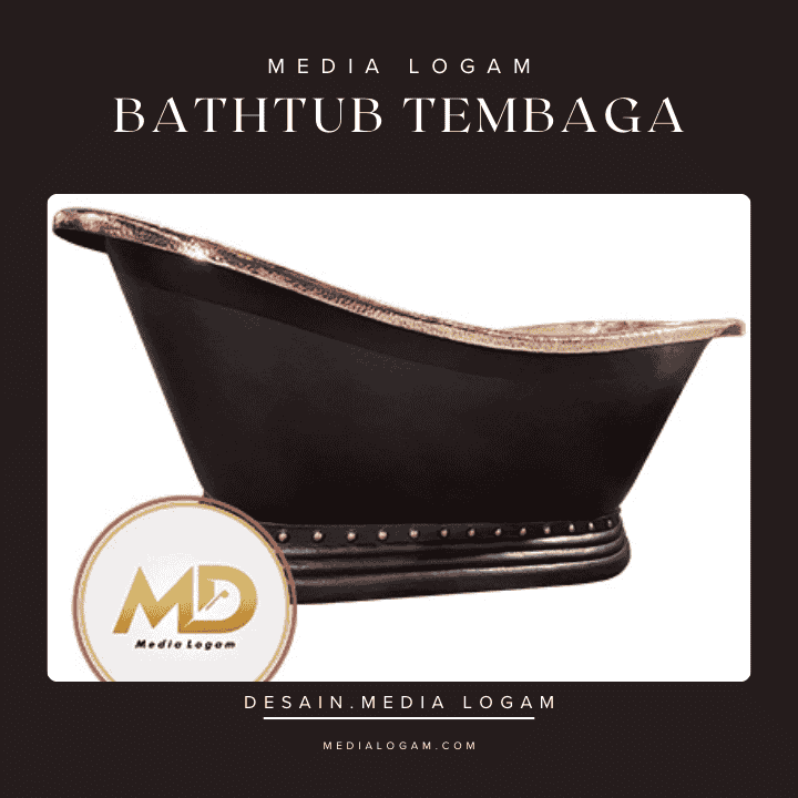 Bathtub Copper Black Gold