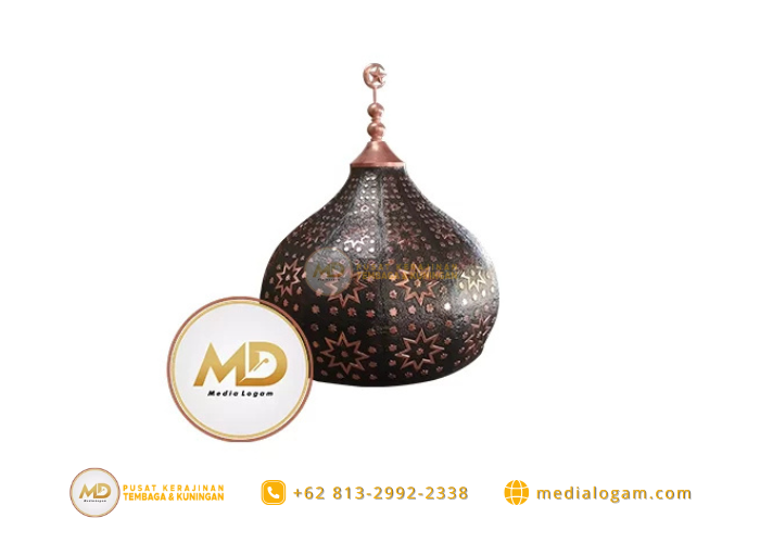 Kubah Tembaga Anti Karat dengan Finishing Mewah untuk Mushola 1 Kubah Tembaga Anti Karat dengan Finishing Mewah untuk Mushola