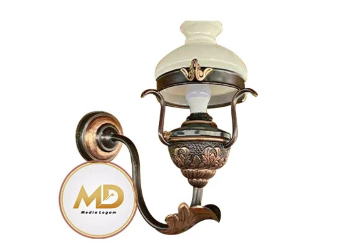 Lampu Dinding Klasik Tembaga Langsung dari Pengrajin