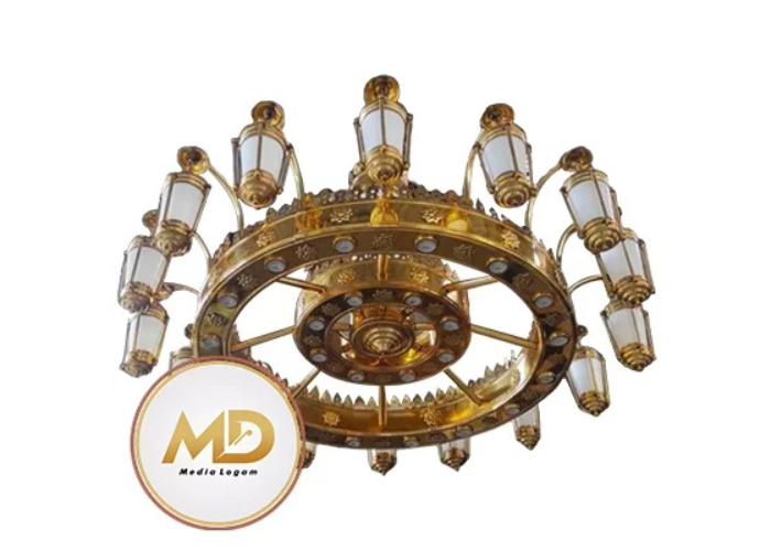 Lampu Gantung Kuningan Boyolali Langsung dari Pengrajin