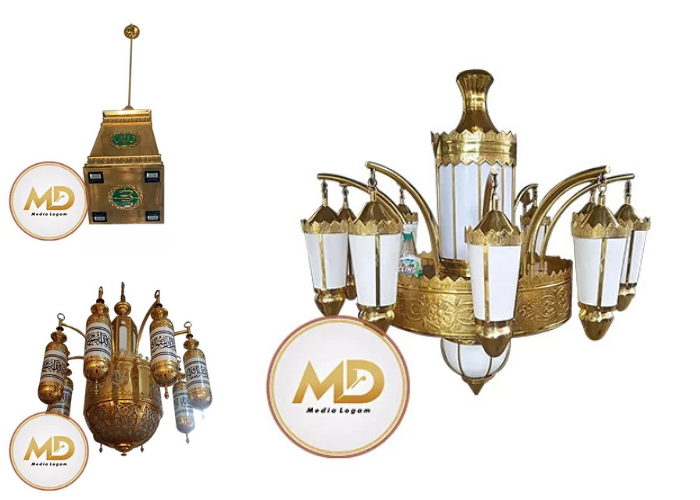Lampu Gantung Kuningan untuk Masjid dan Musala