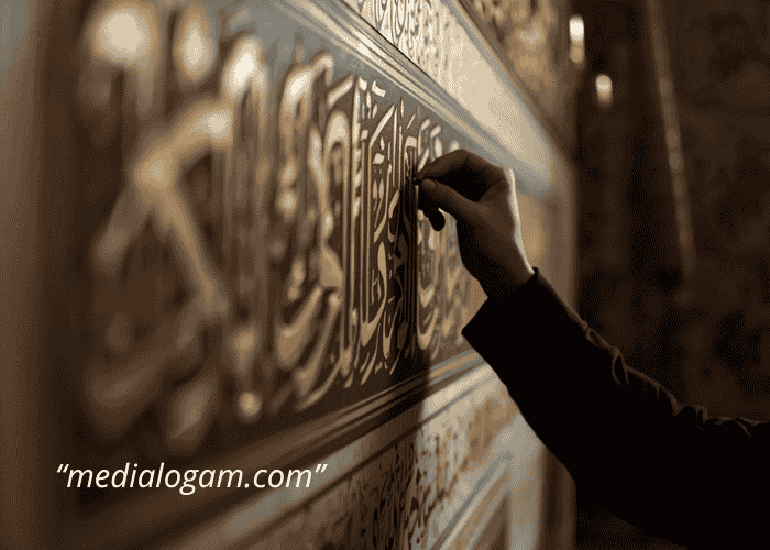 Panduan Memasang Kaligrafi Kuningan di Dinding Masjid dengan Aman