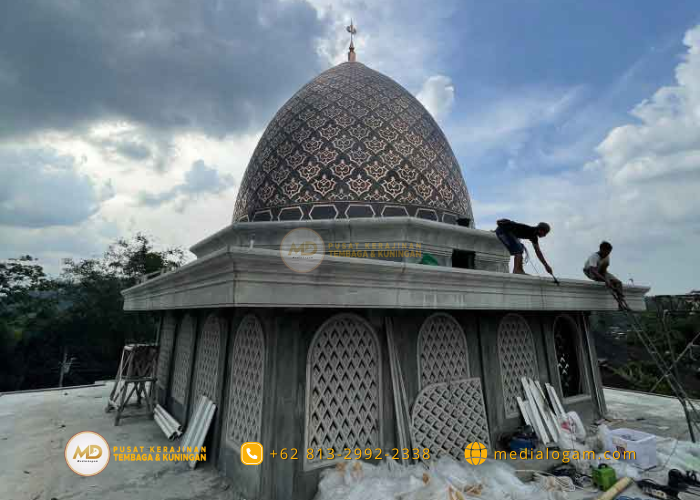 Pengrajin Kubah Tembaga Terbaik Bergaransi Langsung Dari Pengrajin