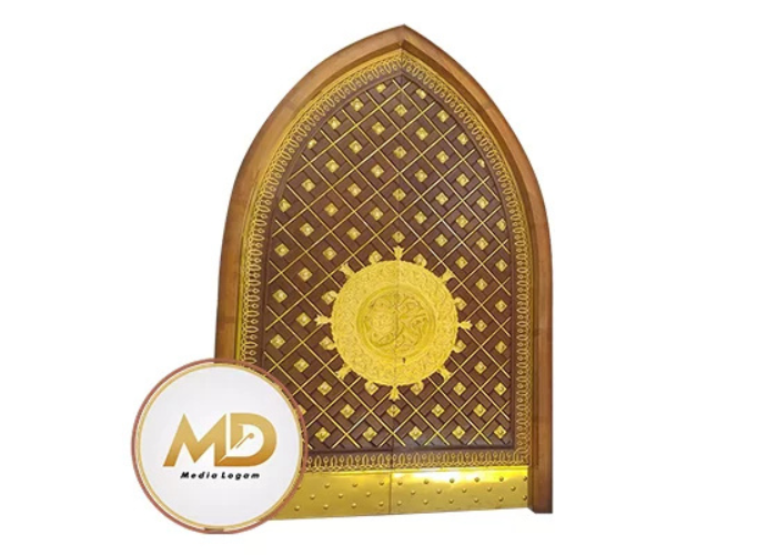 Ukuran Ideal Pintu Masjid Berbahan Tembaga Kuningan