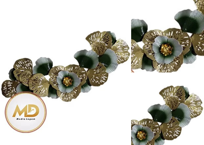 Wall Decor Bunga Premium – Sentuhan Mewah untuk Ruangan