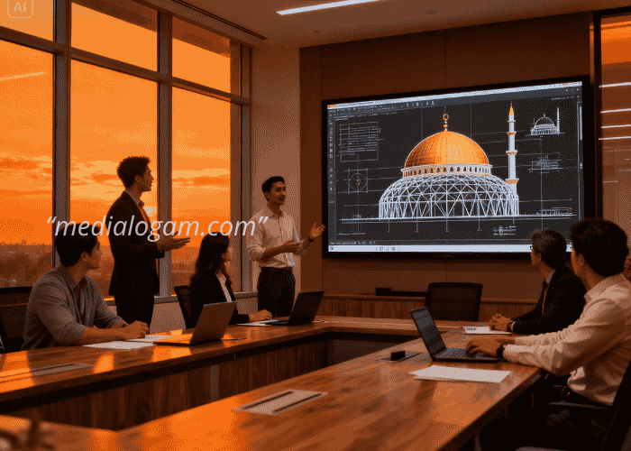 Tahapan Analisis Detail Gambar Kerja Kubah Tembaga Sebelum Masuk Tahap Produksi 2 Tahapan Analisis Detail Gambar Kerja Kubah Tembaga Sebelum Masuk Tahap Produksi