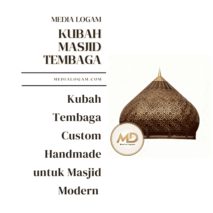 Kubah Tembaga Custom Handmade untuk Masjid Modern dan Klasik 1 Kubah Tembaga Custom Handmade untuk Masjid Modern dan Klasik