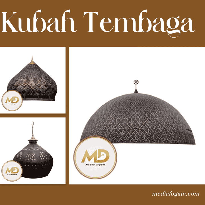 kubah tembaga media logam 4