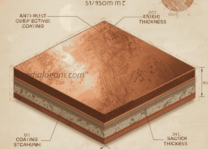 10 Struktur Utama Kubah Masjid Tembaga yang Wajib Diketahui 2 lapisan anti karat tembaga