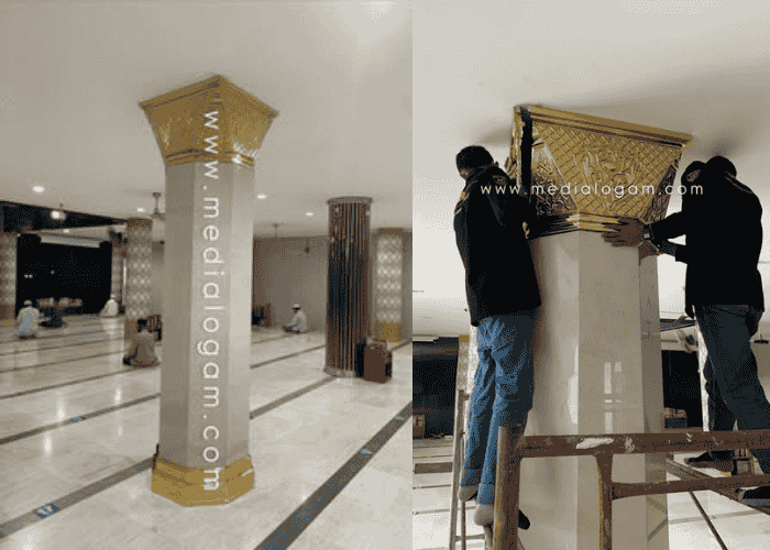Mahkota Pilar Masjid Bahan Kuningan Terbaik Langsung Pengrajin No 1 1 mahkota pilar kuningan untuk masjid