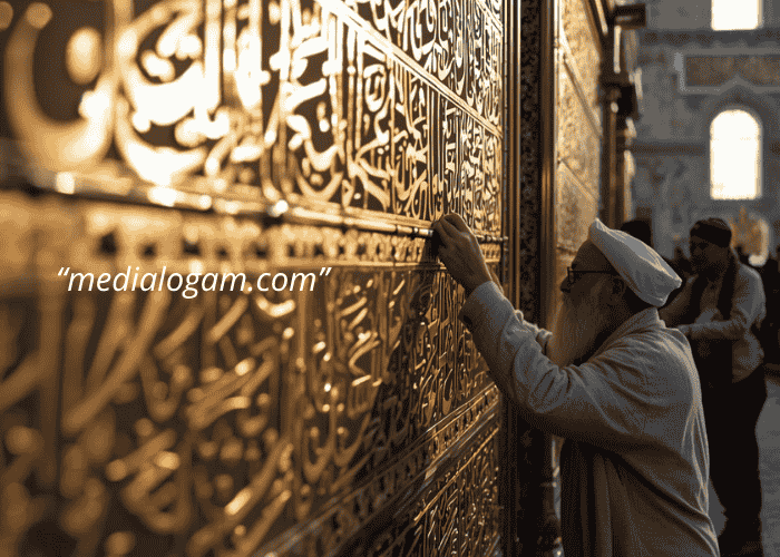 Cara Membersihkan Kaligrafi Kuningan di Area Masjid Secara Rutin