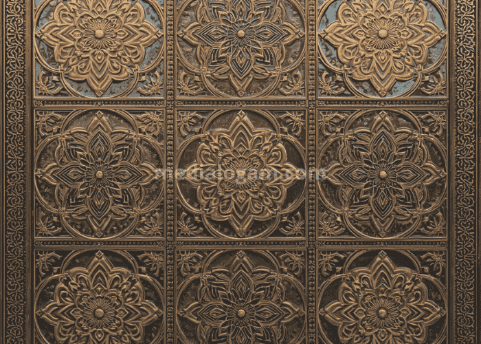 10 Jenis Ornamen Masjid Kuningan dan Tembaga yang Wajib Diperhatikan 10 panel dinding tembaga kuningan