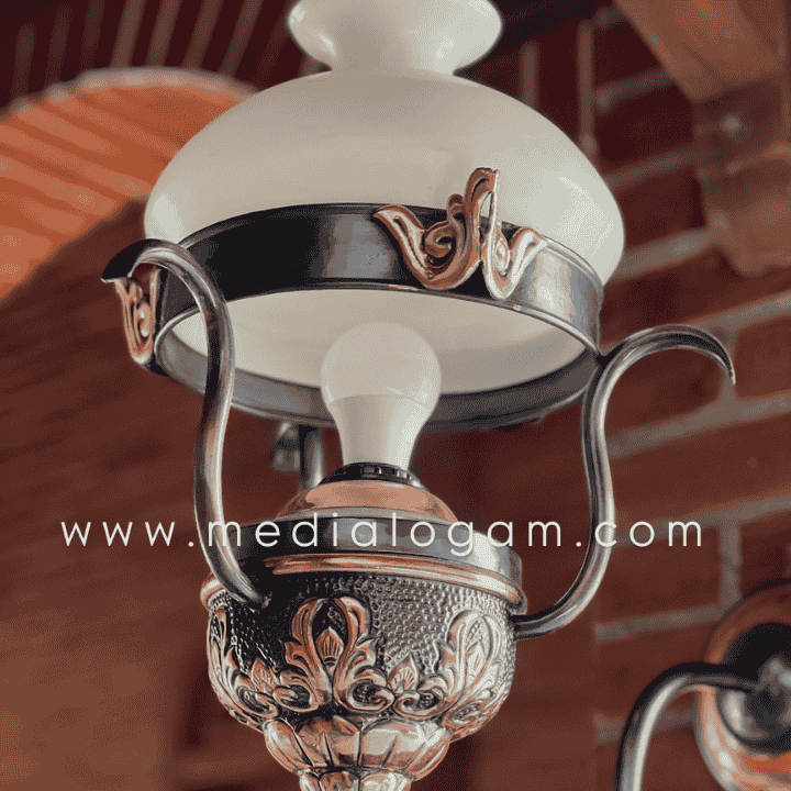 Lampu Hias Dinding Klasik Ukiran Jawa Harga Terbaik 3 Lampu dinding klasik tembaga ukir