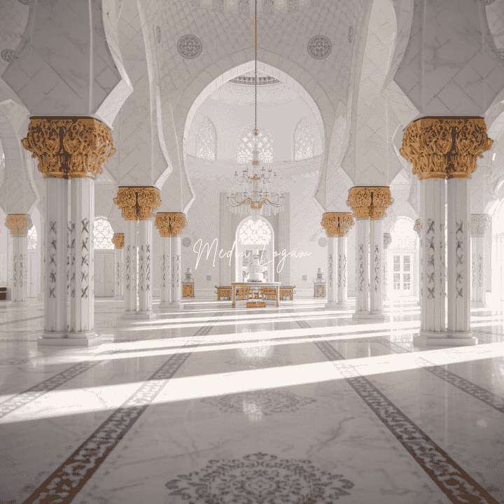 Jasa Desain Interior Masjid Modern Bernuansa Timur Tengah 1 Jasa Desain Interior Masjid Modern Bernuansa Timur Tengah