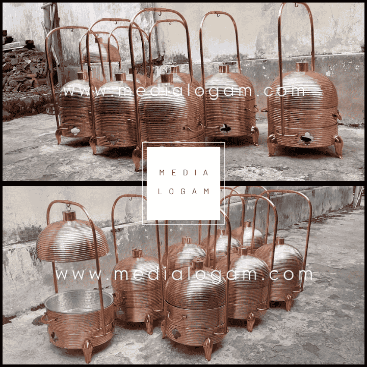 Chafing Dish Tembaga untuk Prasmanan Acara Khusus 1 Chafing Dish Tembaga untuk Prasmanan Acara Khusus