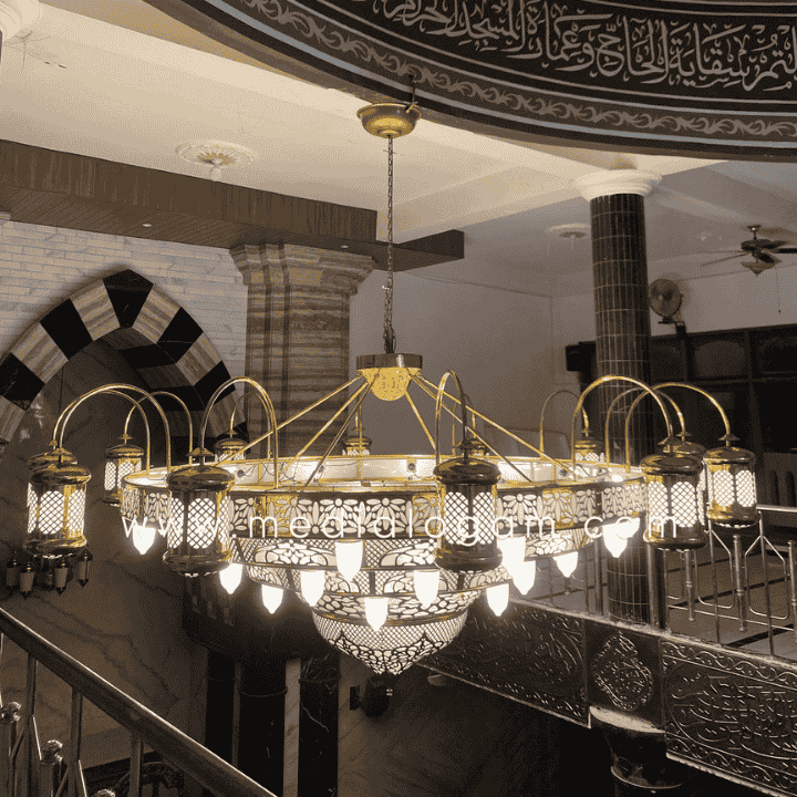 Jual Lampu Gantung Hias untuk Interior Masjid Minimalis Modern 3 Jual Lampu Gantung Hias untuk Interior Masjid Minimalis Modern