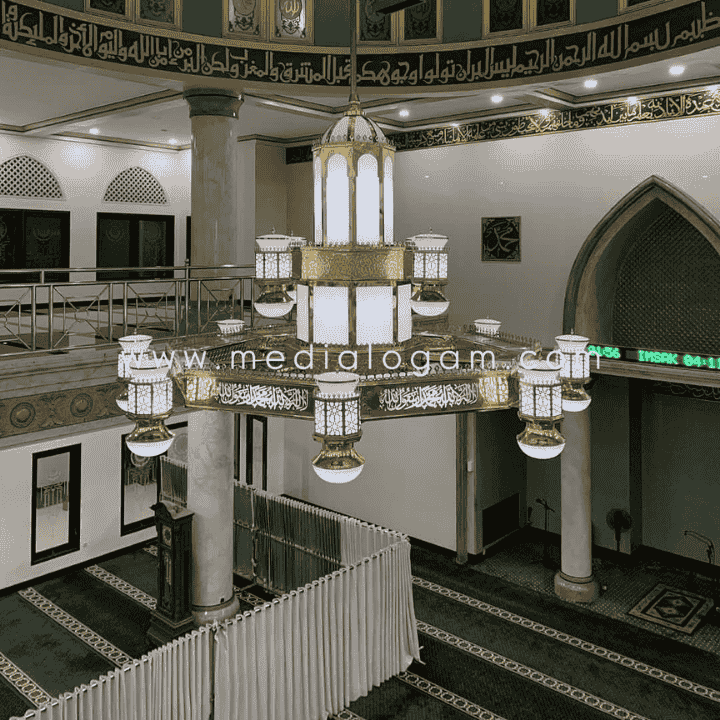 Lampu Gantung Masjid Islami Material Kuningan Terbaik 3 Lampu Gantung Masjid Islami Material Kuningan Terbaik
