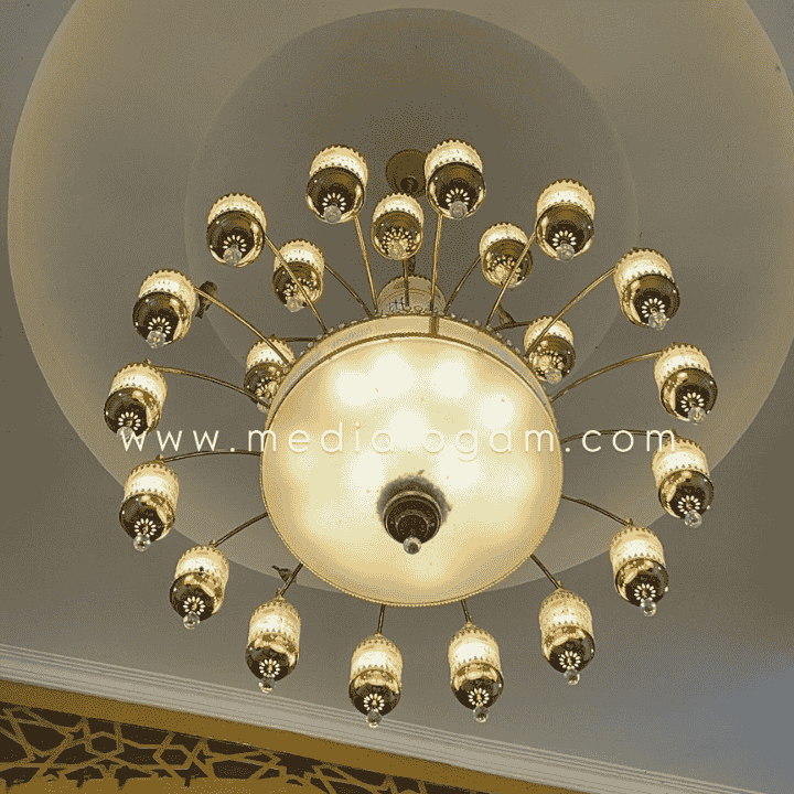 Lampu Gantung Model Nabawi Custom Desain Klasik 4 Lampu Gantung Model Nabawi Custom Desain Klasik