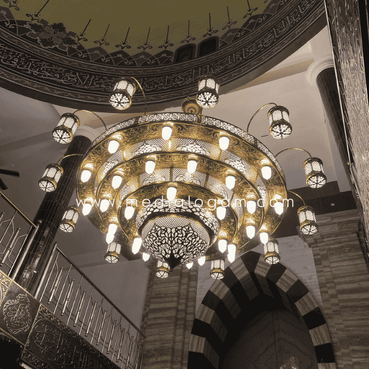 Jual Lampu Gantung Hias untuk Interior Masjid Minimalis Modern 5 Jual Lampu Gantung Hias untuk Interior Masjid Minimalis Modern