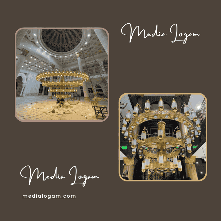 Lampu Gantung Masjid Harga Murah Apakah Material Asli Kuningan?